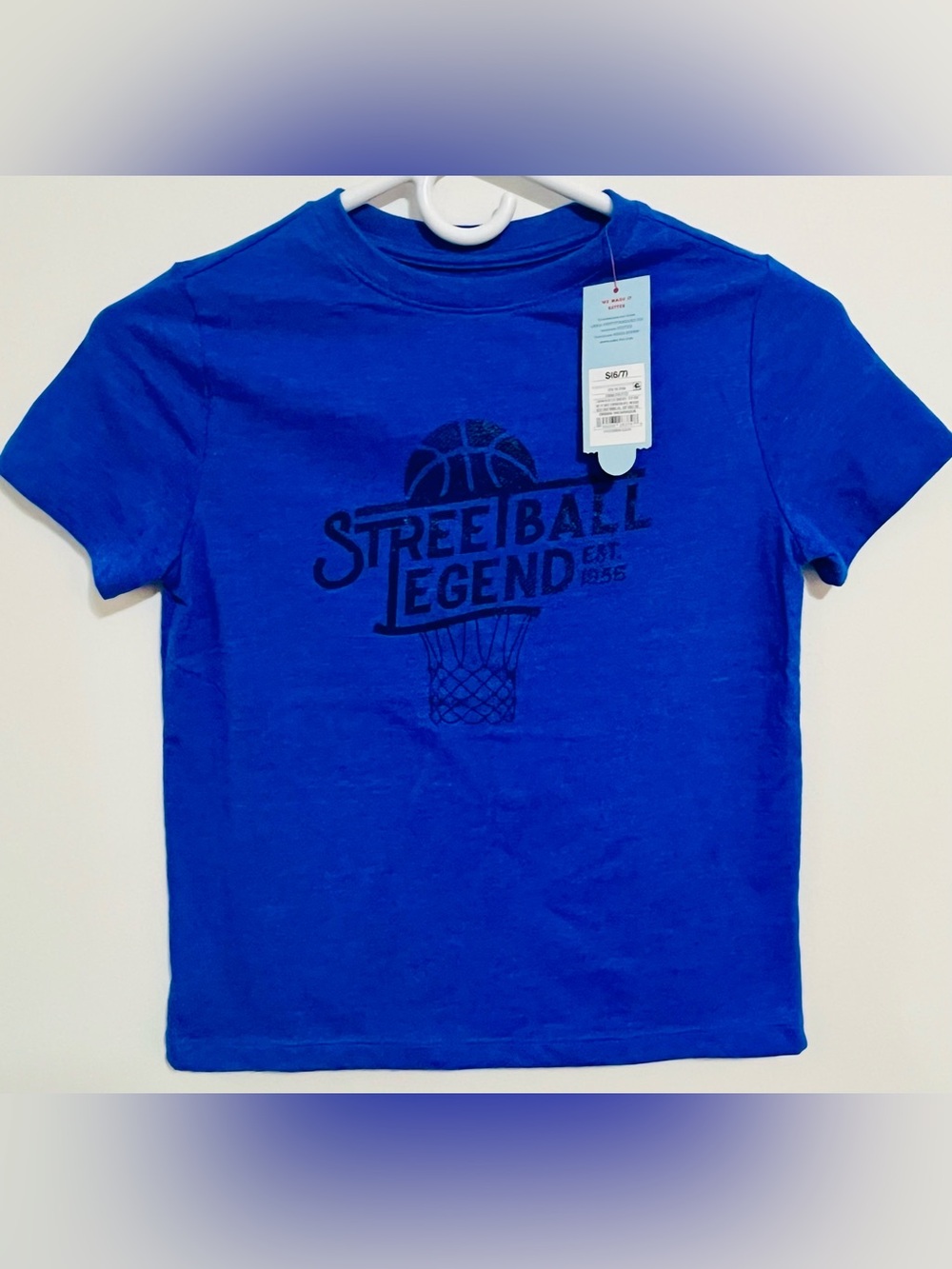 Cat & Jack Royal Blue 'Streetball Legend' Graphic Tee